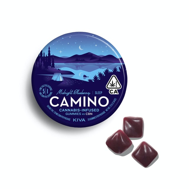 Midnight Blueberry | 5:1 THC:CBN 100mg Gummies