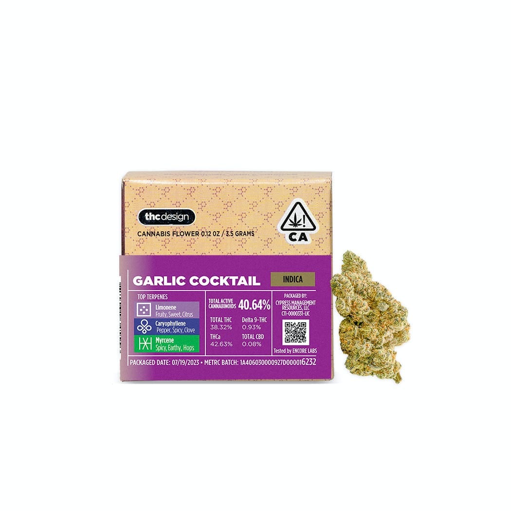 THC Design: Garlic Cocktail