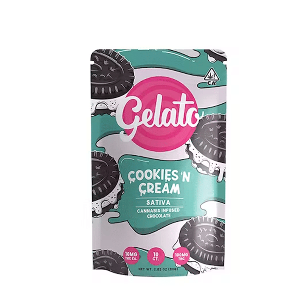 Cookies N Cream Chocolate Bar | 100mg
