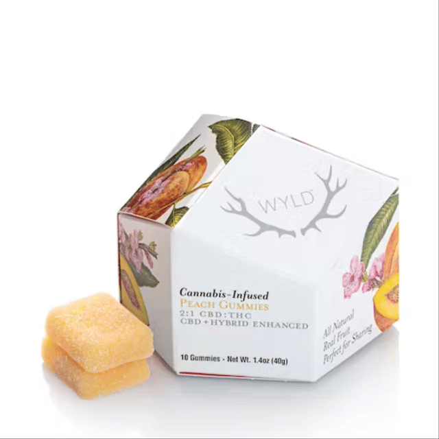 Peach | 1:2 THC:CBD Gummies