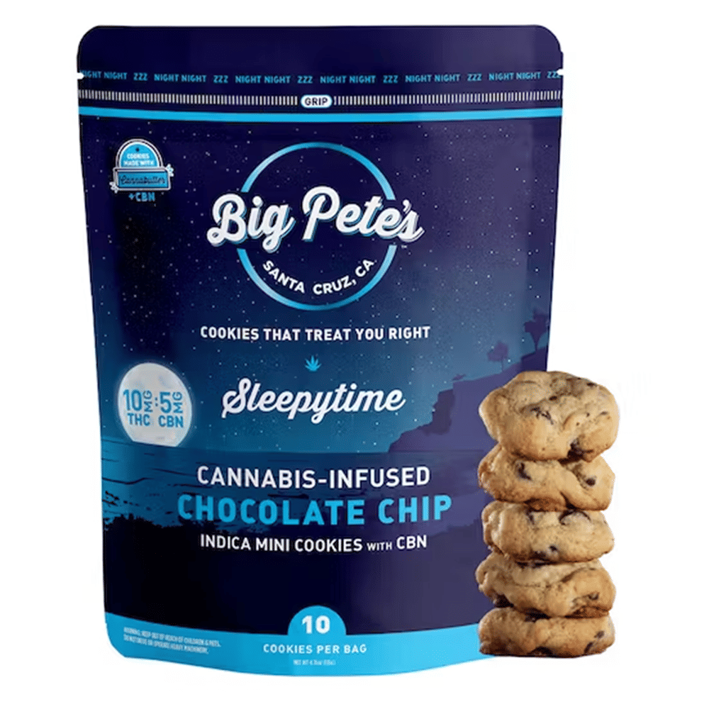 Sleepytime Chocolate Chip Cookies 2:1 THC:CBN 10pk