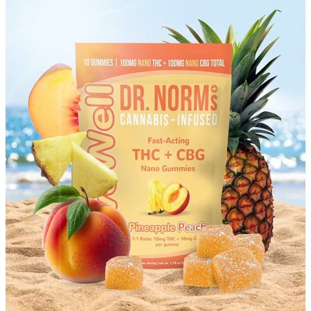 DR NORMS — Pineapple Peach 1THC:1CBG