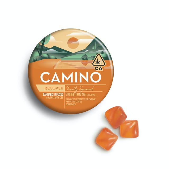 Camino | Freshly Squeezed "Recover" CBG Gummies