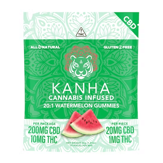 Watermelon | CBD:THC 20:1 Gummies