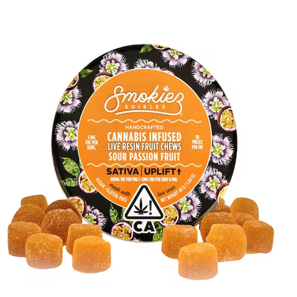 Sour Passion Fruit | 100mg Live Resin Fruit Chews