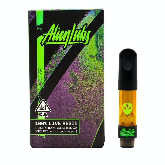 Alien Labs Gelato 41 Live Alien Lab Vape Cart - 1 Gram Vape Carts cannabis