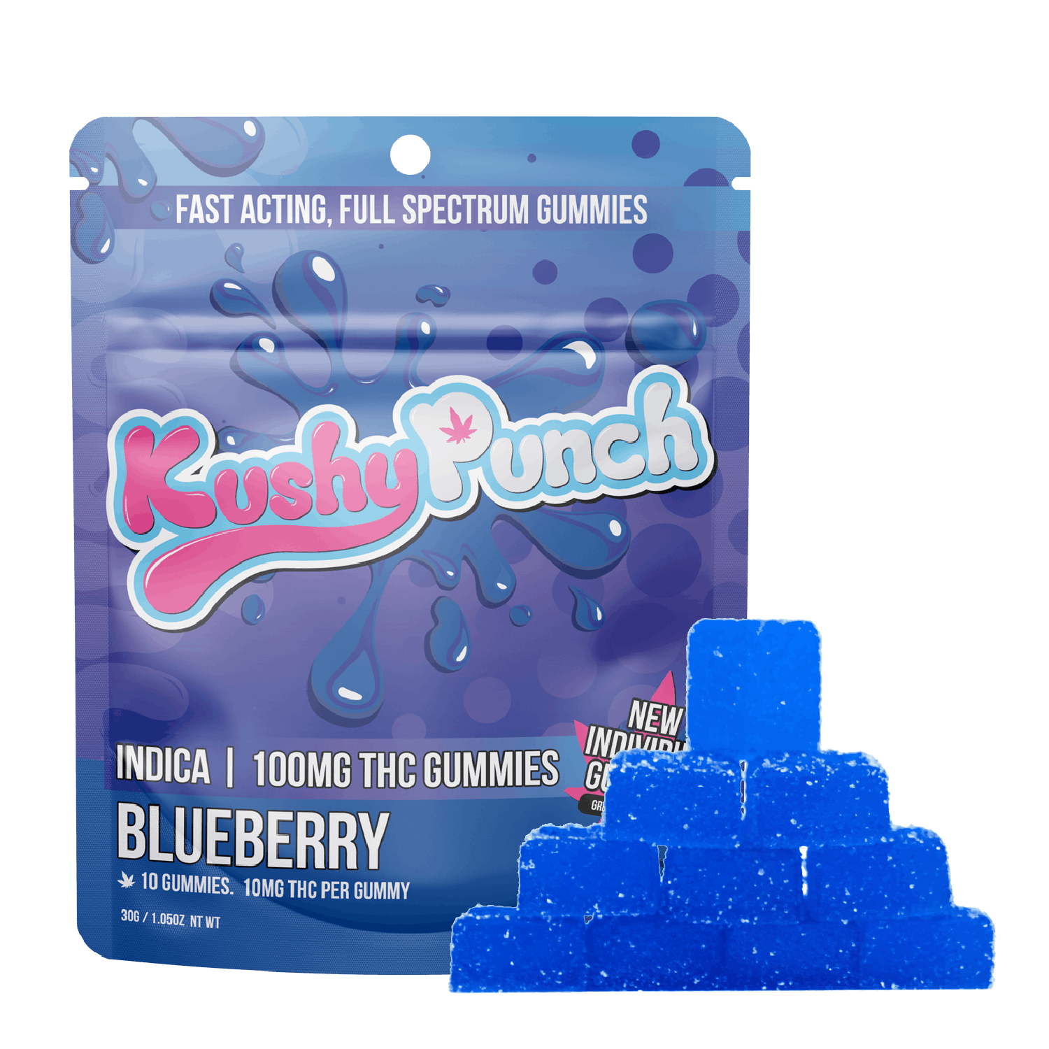 Blueberry | Gummies 100mg
