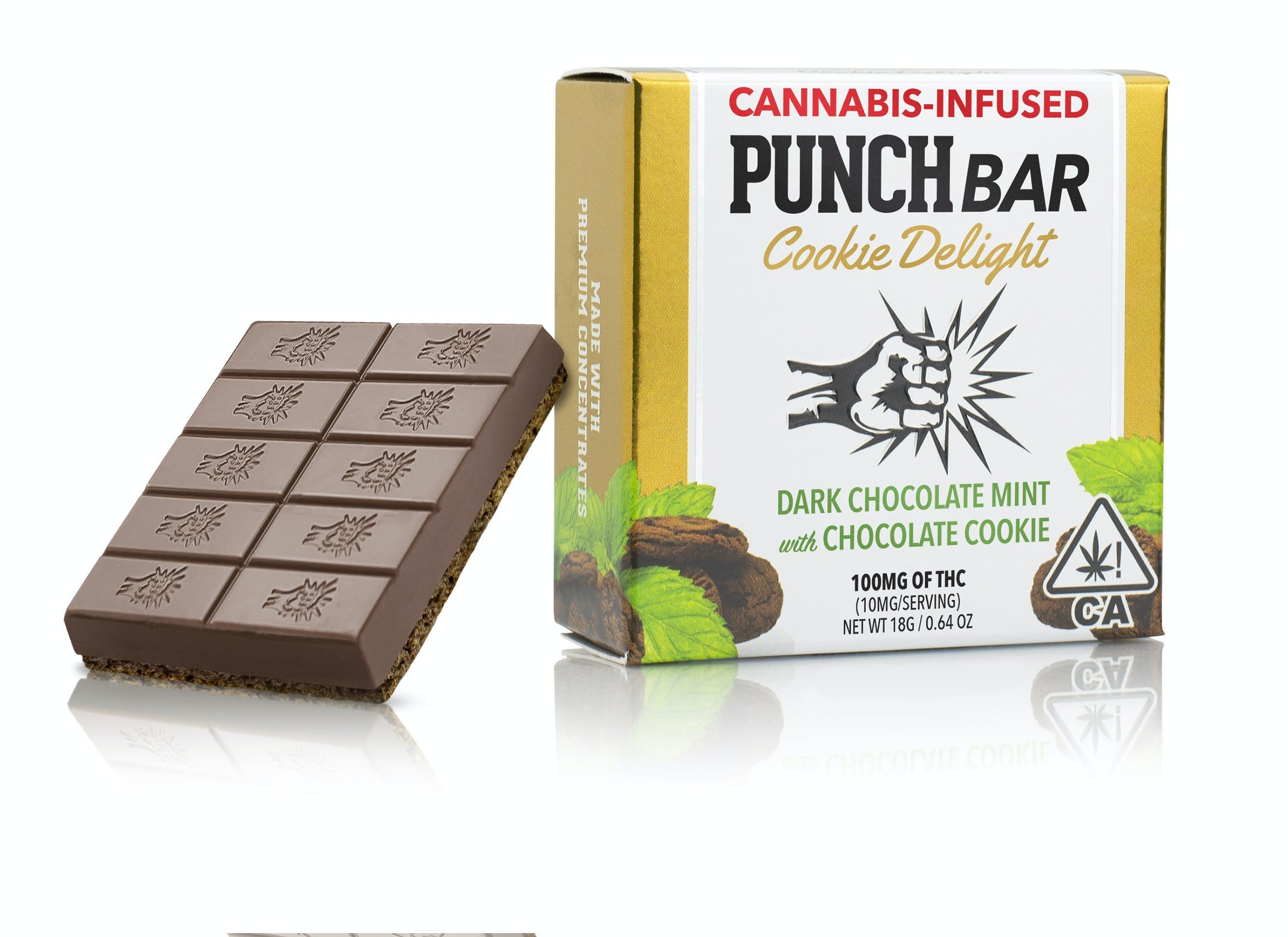 Mint Dark Chocolate | 100mg Cookie Delight