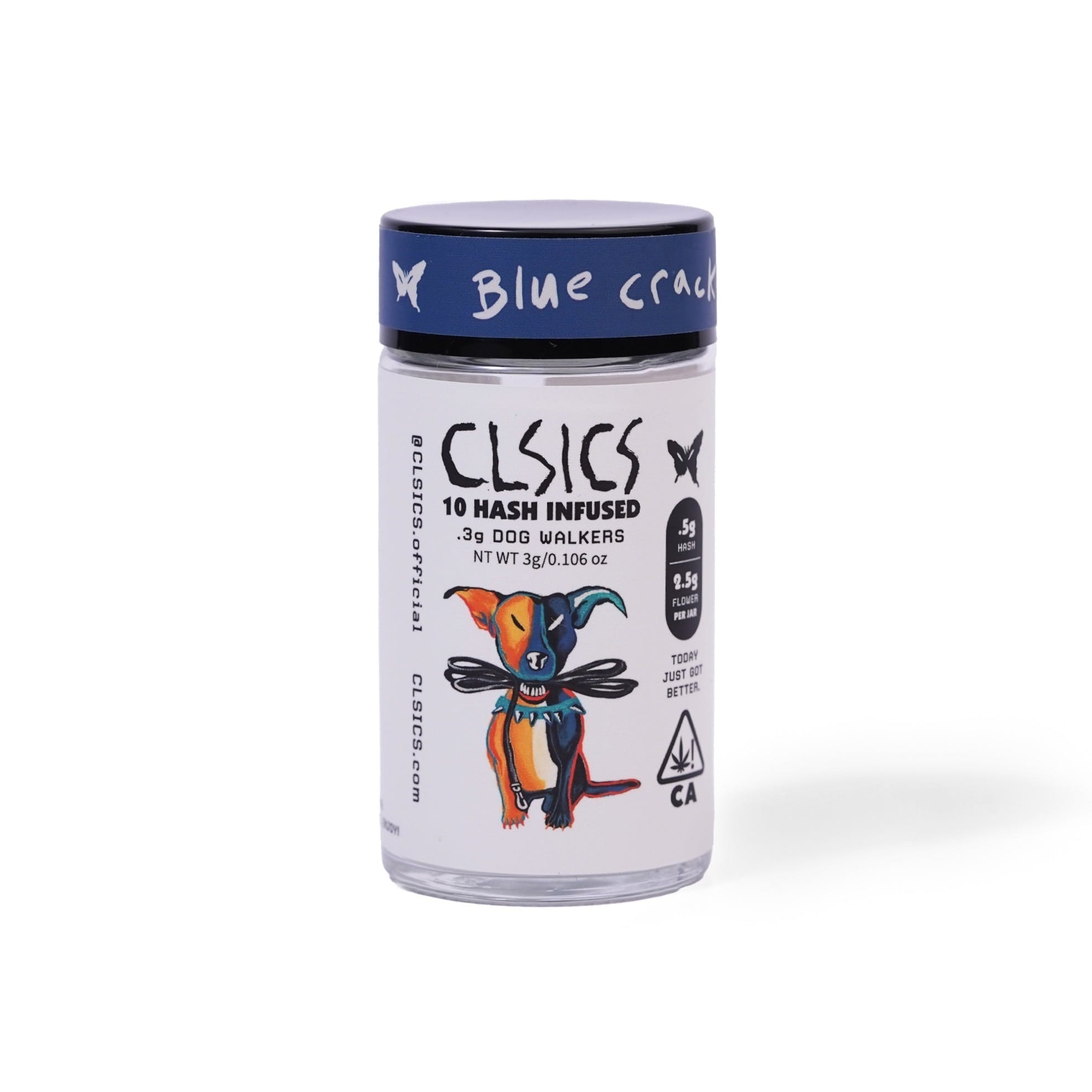 Blue Crack | 3g | .3g x 10 Hash Infused Preroll Pack