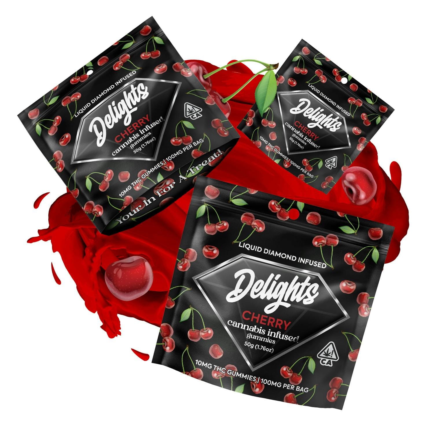 Delights Gummies — Cherry