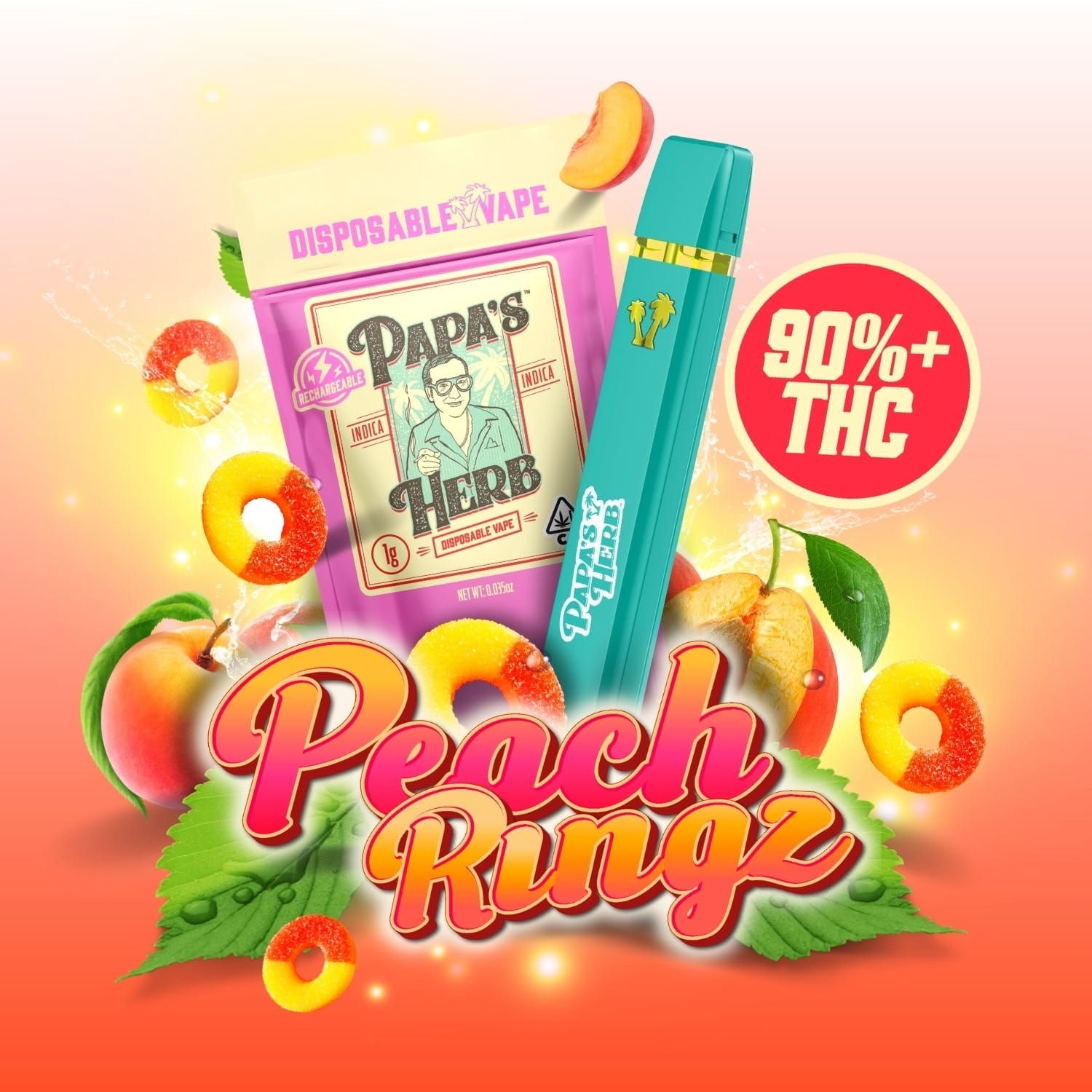 Papa's Herb — Peach Ringz