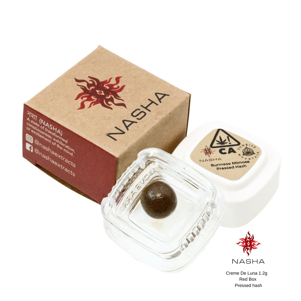 Creme De Luna  | Red Pressed Hash 1.2g