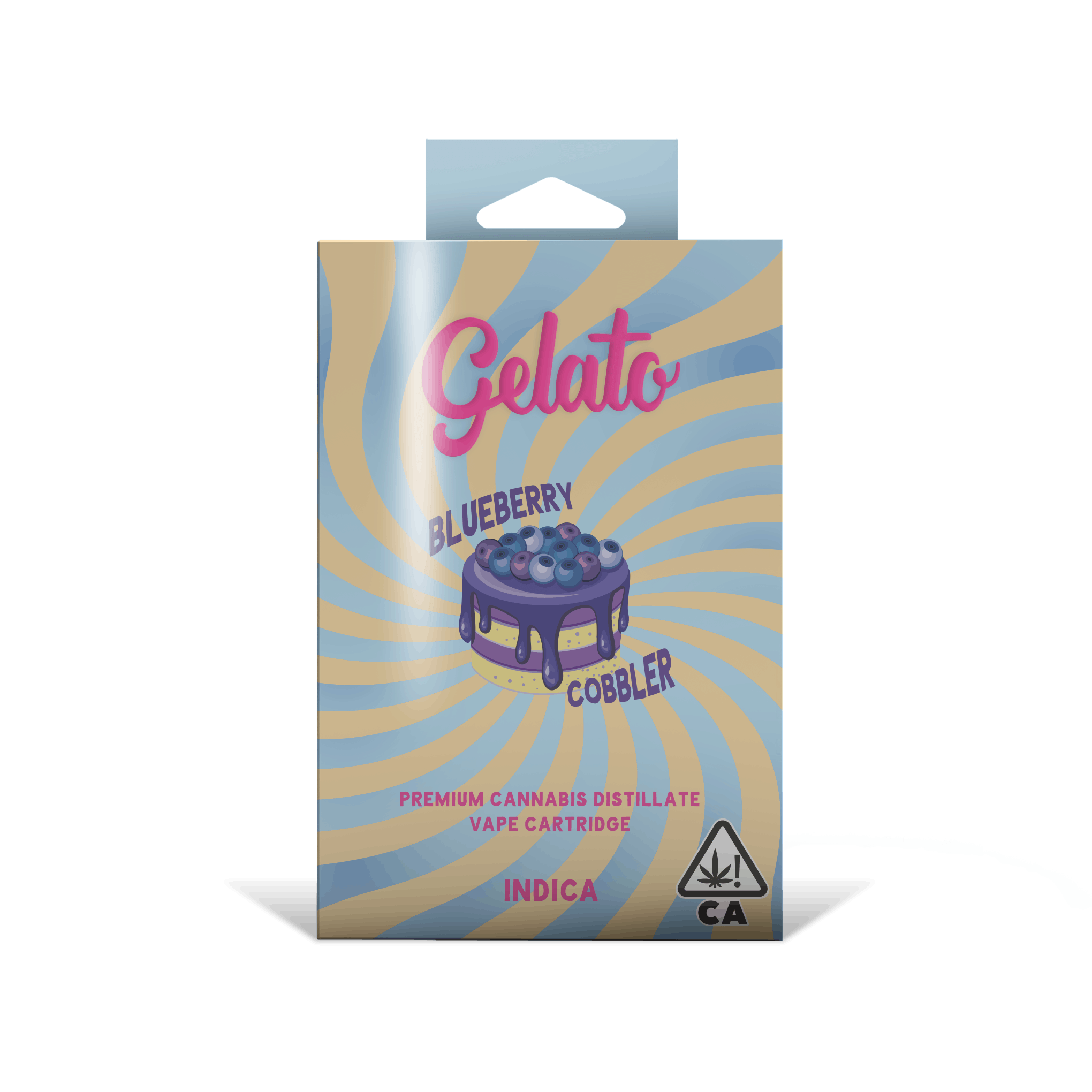 Gelato: Blueberry Cobbler