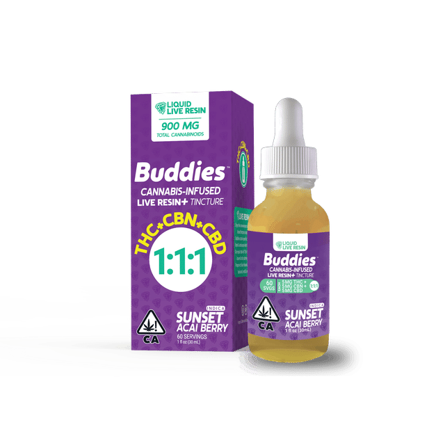 Live Resin Tincture Sunset | 1:1:1|