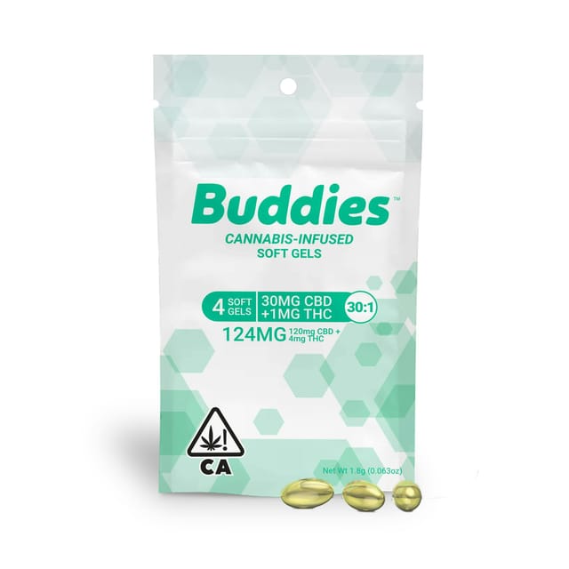 PCO Ratio Softgels | 30mg:1mg CBD/THC | 30ct