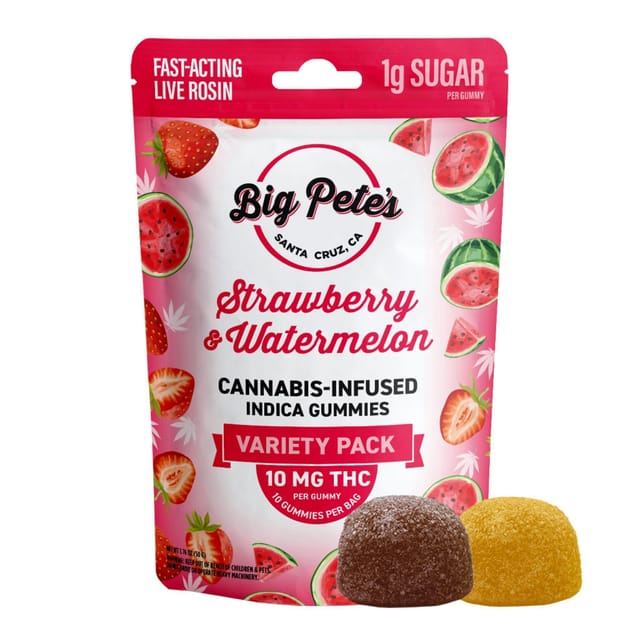 Strawberry & Watermelon | 100mg Rosin Gummies