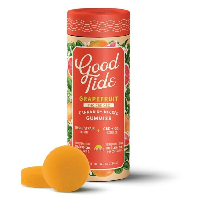 Grapefruit 1:1 THC:CBD:CBC | 100mg Gummies