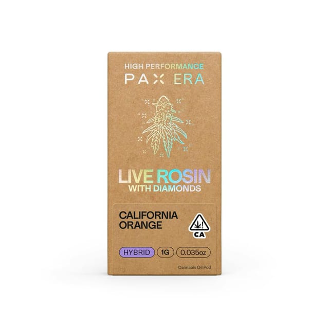 California Orange | 1g Live Rosin-Diamonds Pod