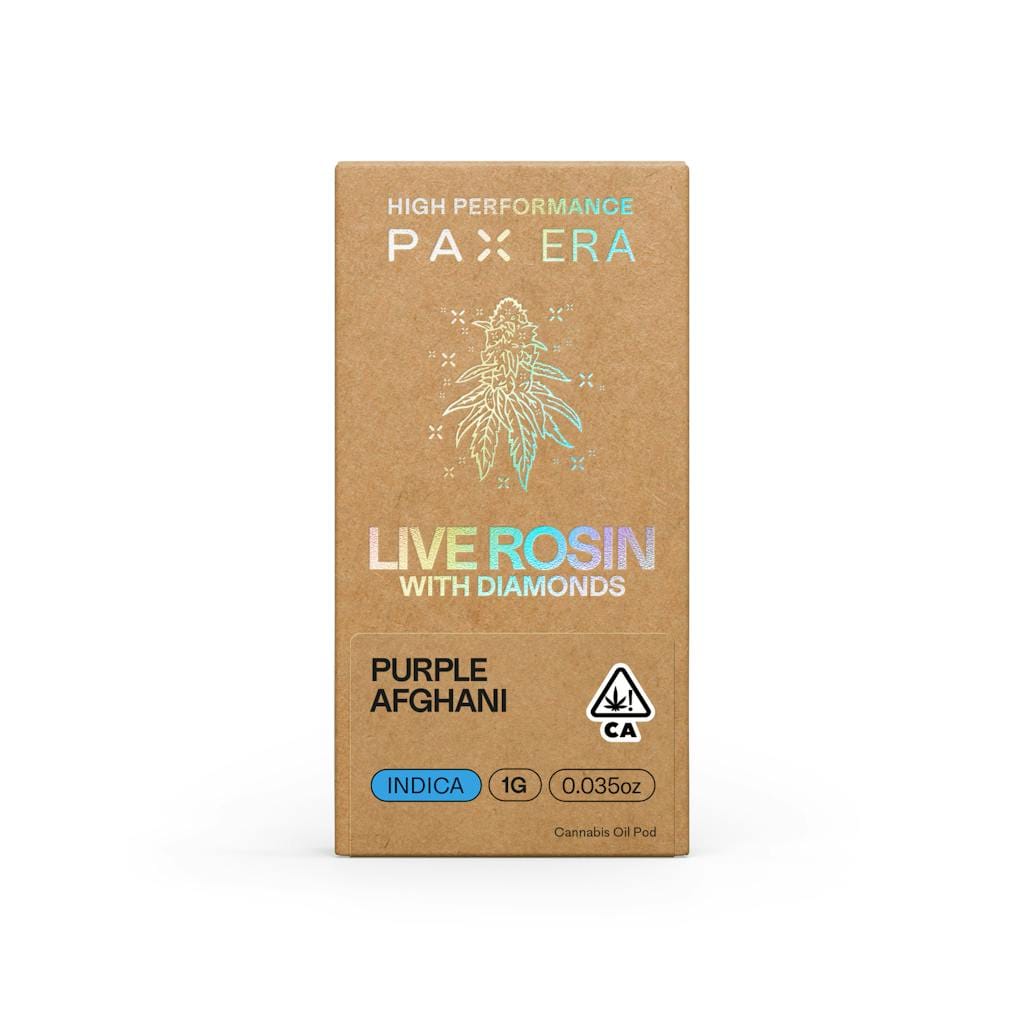 Purple Afghani  | 1g Live Rosin-Diamonds Pod