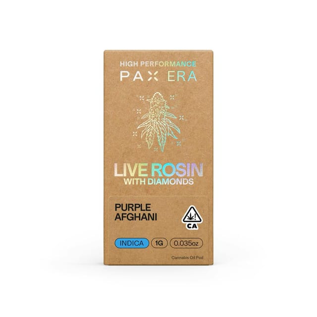 Purple Afghani | 1g Live Rosin-Diamonds Pod