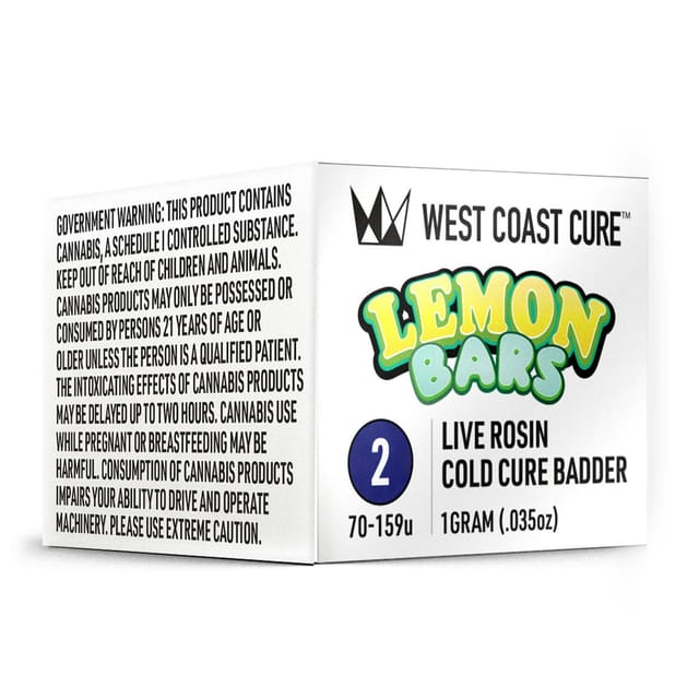 West Coast Cure: Tier 2 Cold Cure