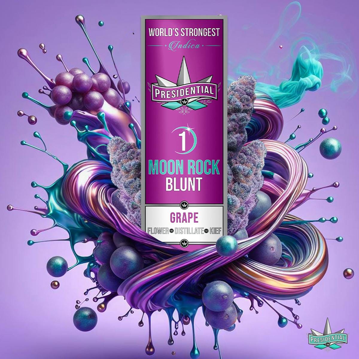 Grape | 1.5G Moon Rock Blunt