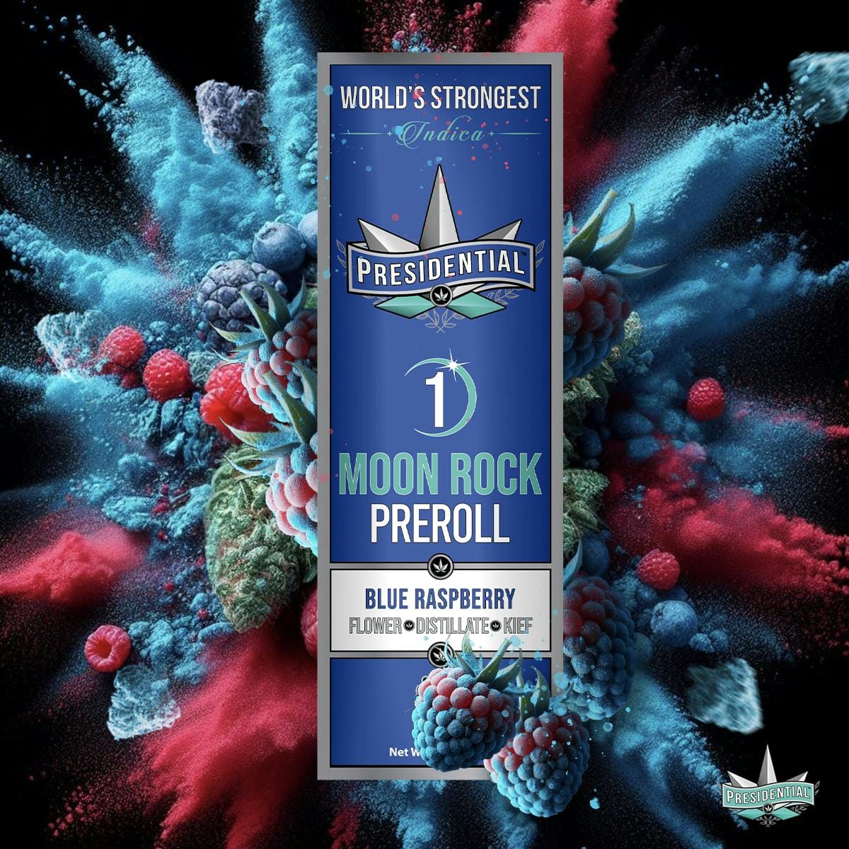 Blue Raspberry | 1g Infused Preroll