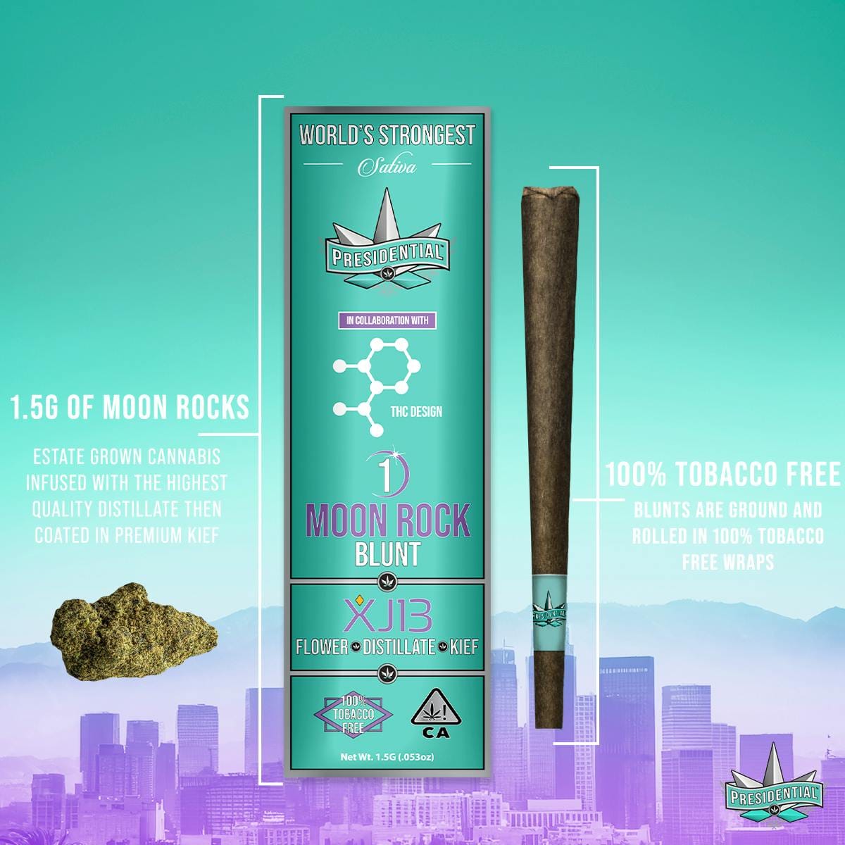 XJ-13 | 1.5g Moon Rock Blunt