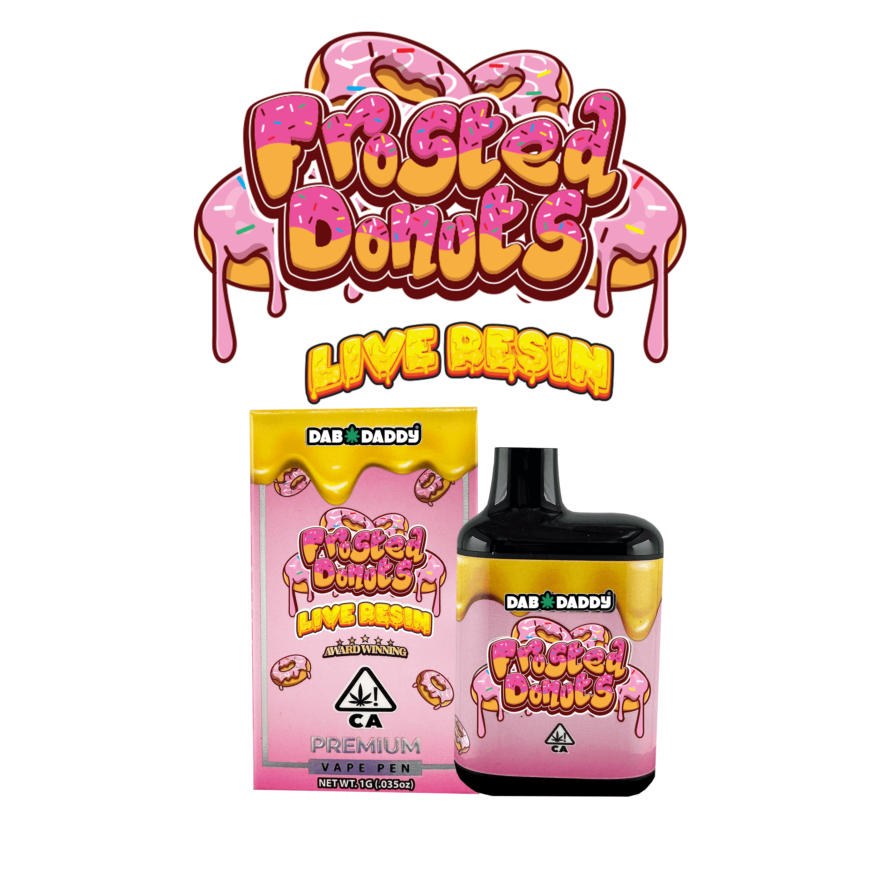 Frosted Donuts | 1g Live Resin AIO