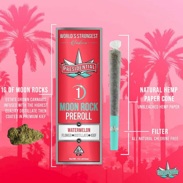 Watermelon | 1g Moon Rock Pre-Roll