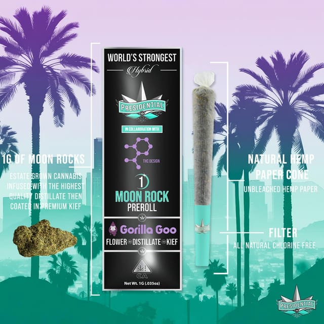 Gorilla Goo | 1g Moon Rock Pre-Roll