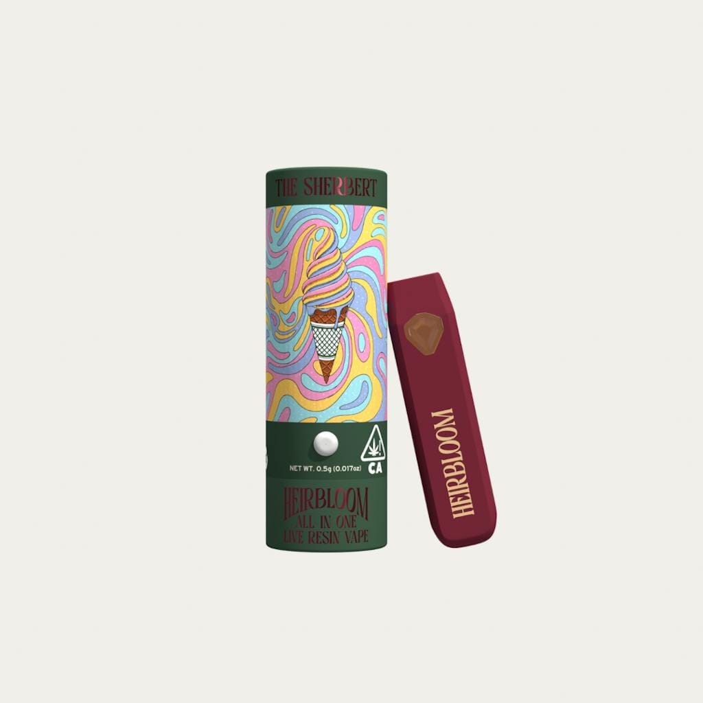 The Sherbert | .5g Live Resin All-In-One Vape