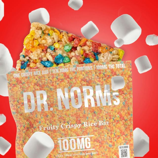 Fruity Pebbles Crispy Rice Bar 100mg