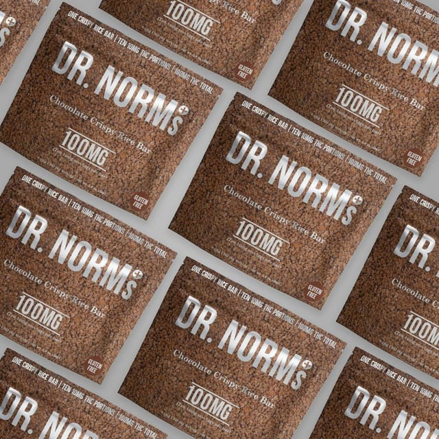 Chocolate Crispy Rice Bar | 100mg