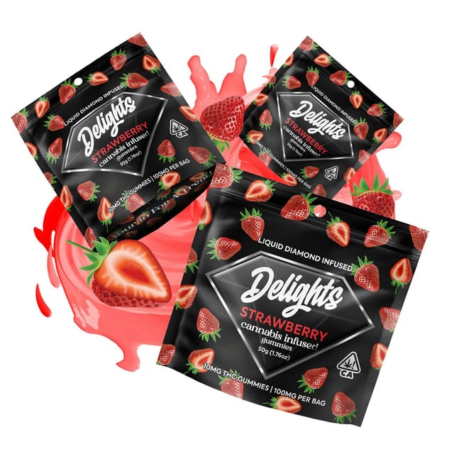 Strawberry | Liquid Diamond Infused 100mg