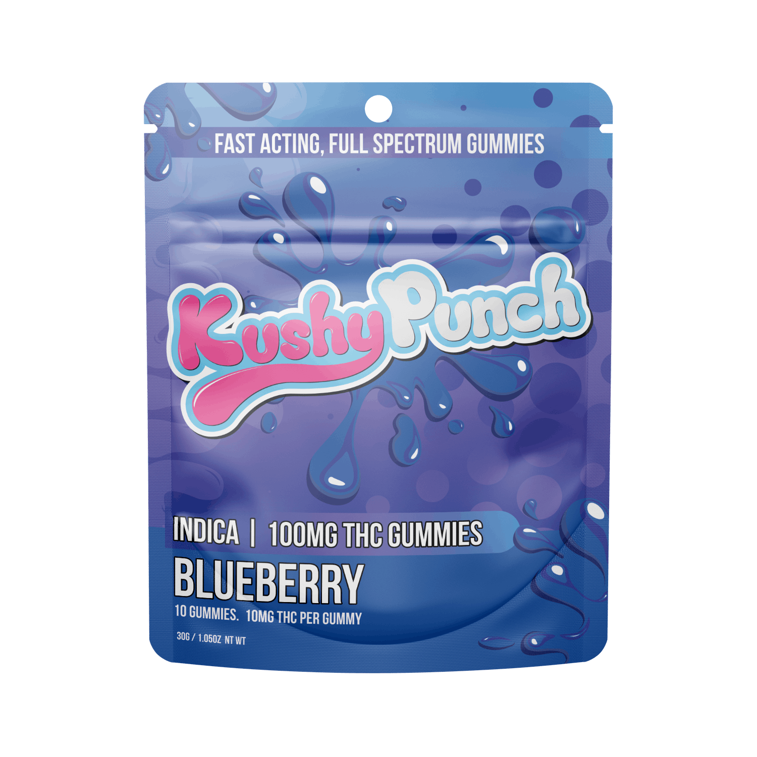 Kushy Punch — Blueberry