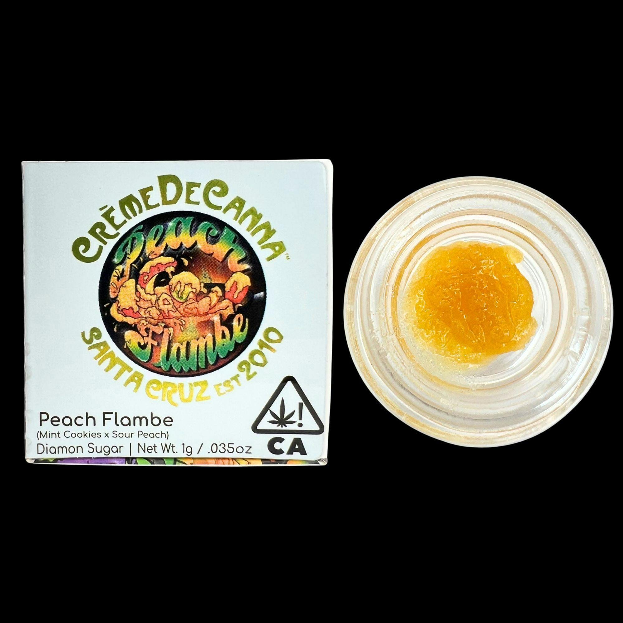 Peach Flambe 1g Diamond Sugar