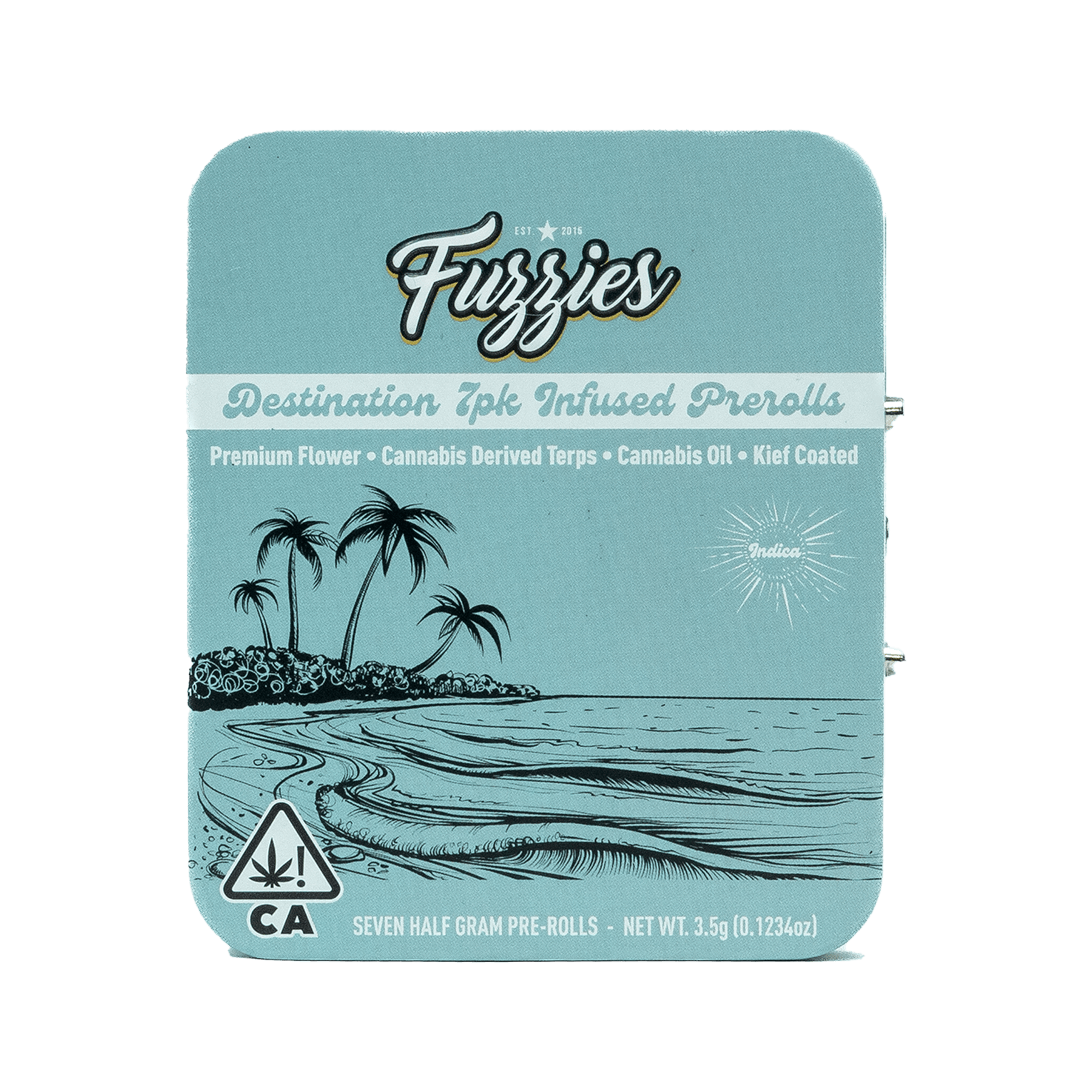 Pacific Blue | .5g x 7 Infused Pre-Rolls