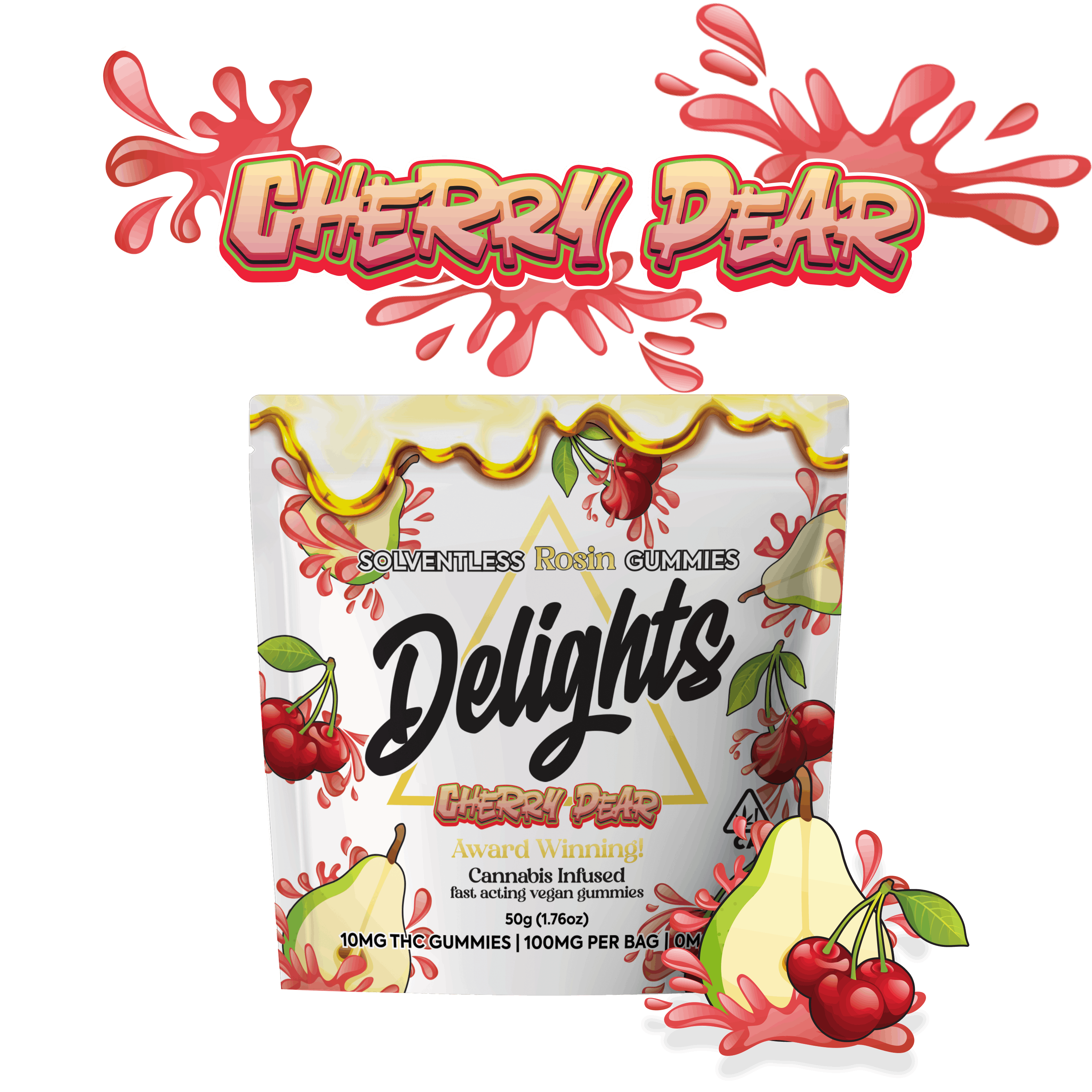 Delights Gummies — Cherry Pear