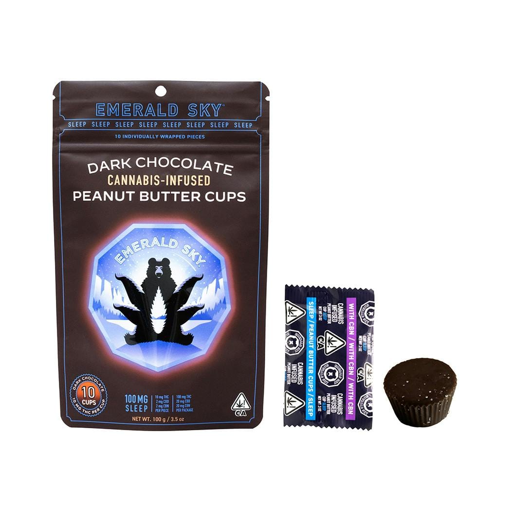 Peanut Butter Cups Sleep | 10:2:2 THC:CBD:CBN Dark Chocolate