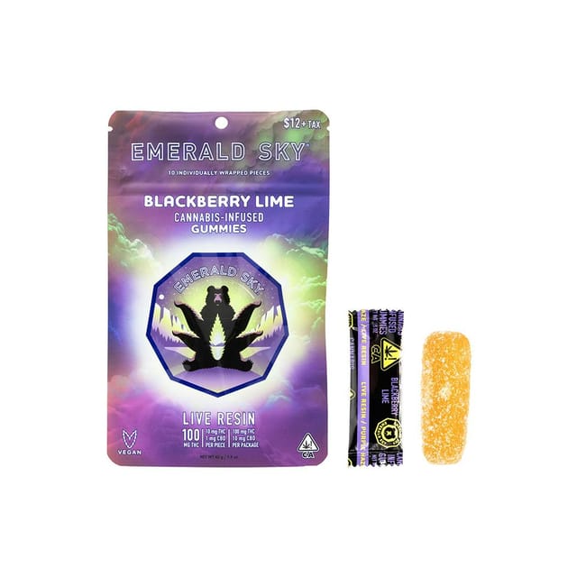 Blackberry Lime | 100mg LR Gummies