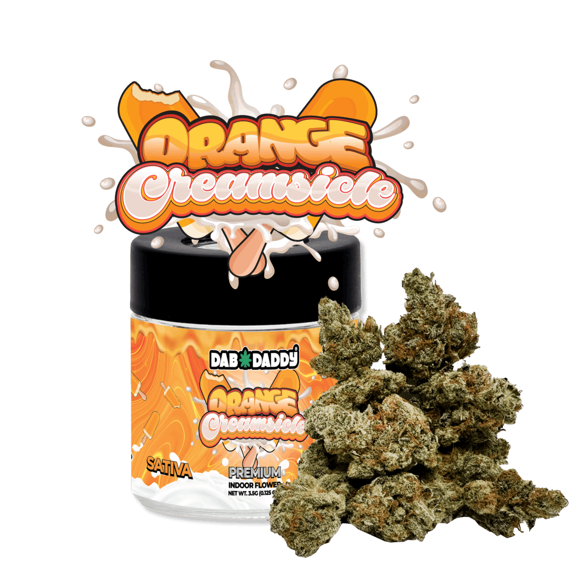 Dab Daddy — Orange Creamsicle