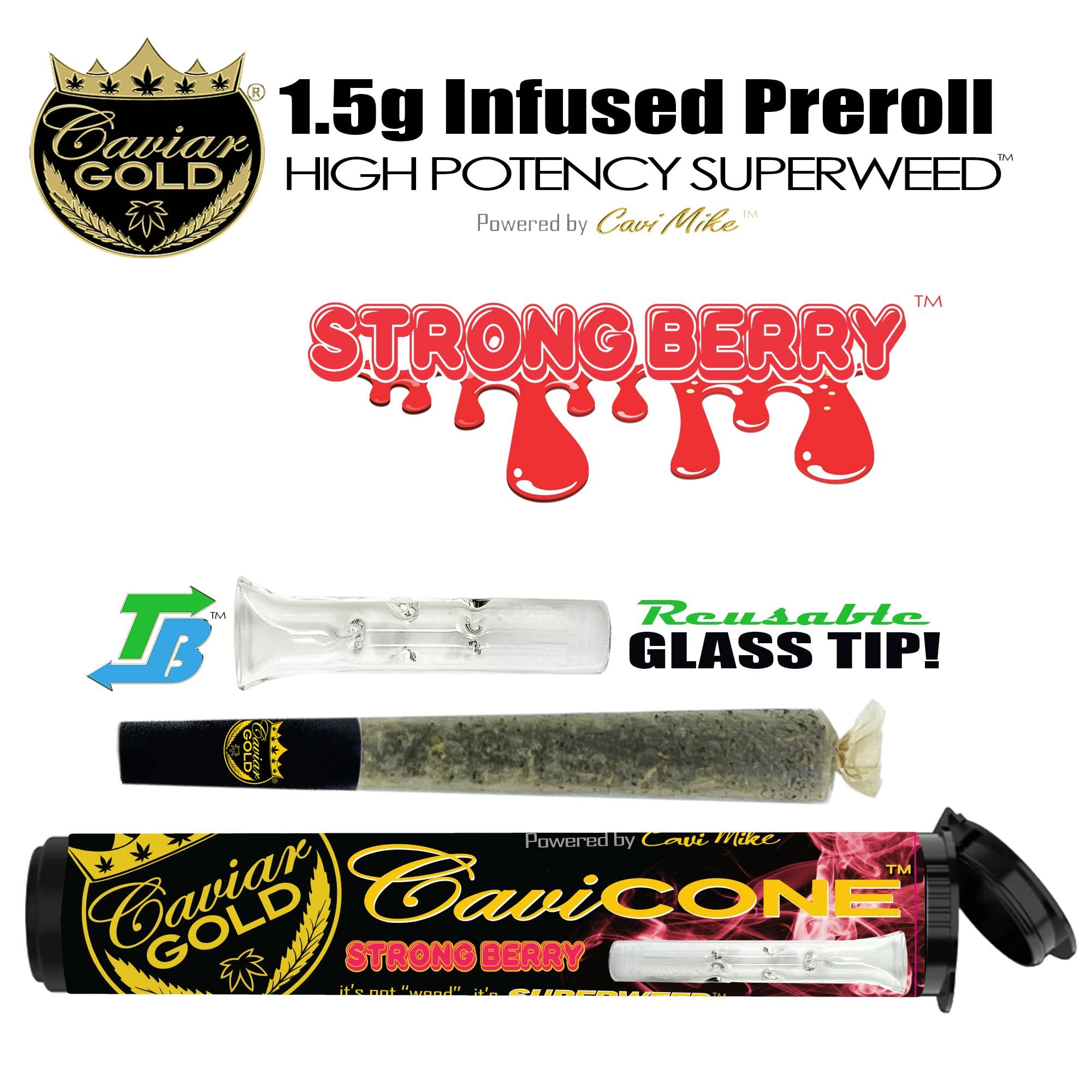 Strong Berry l 1.5g Infused Pre-Roll