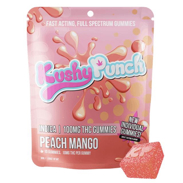 Peach Mango Individual | 100mg Gummies