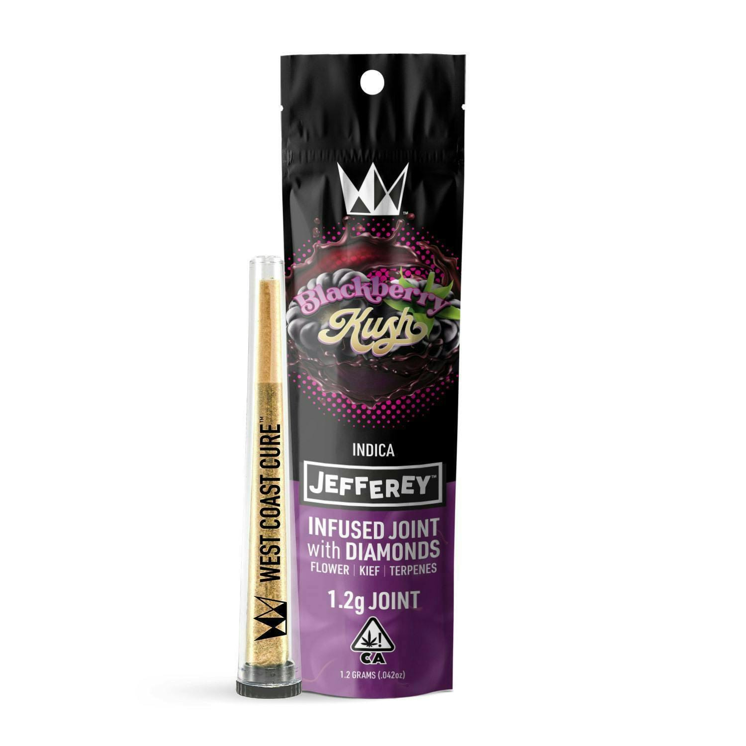 Blackberry Kush | 1.2g Jefferey Infused Pre-Roll