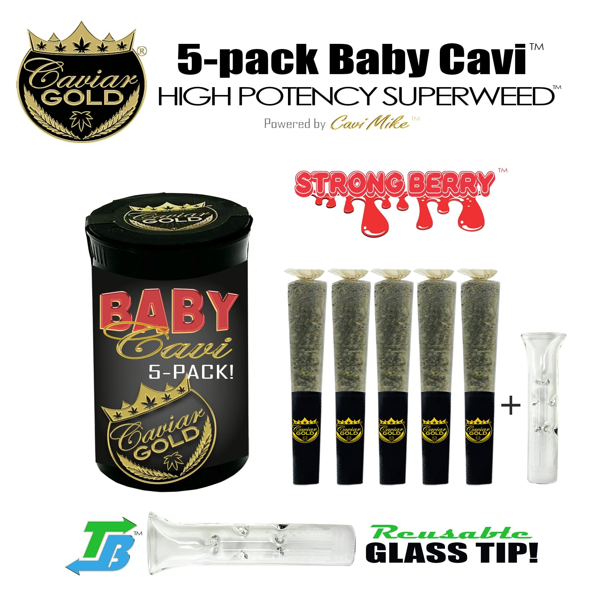 Caviar Gold — Strong Berry