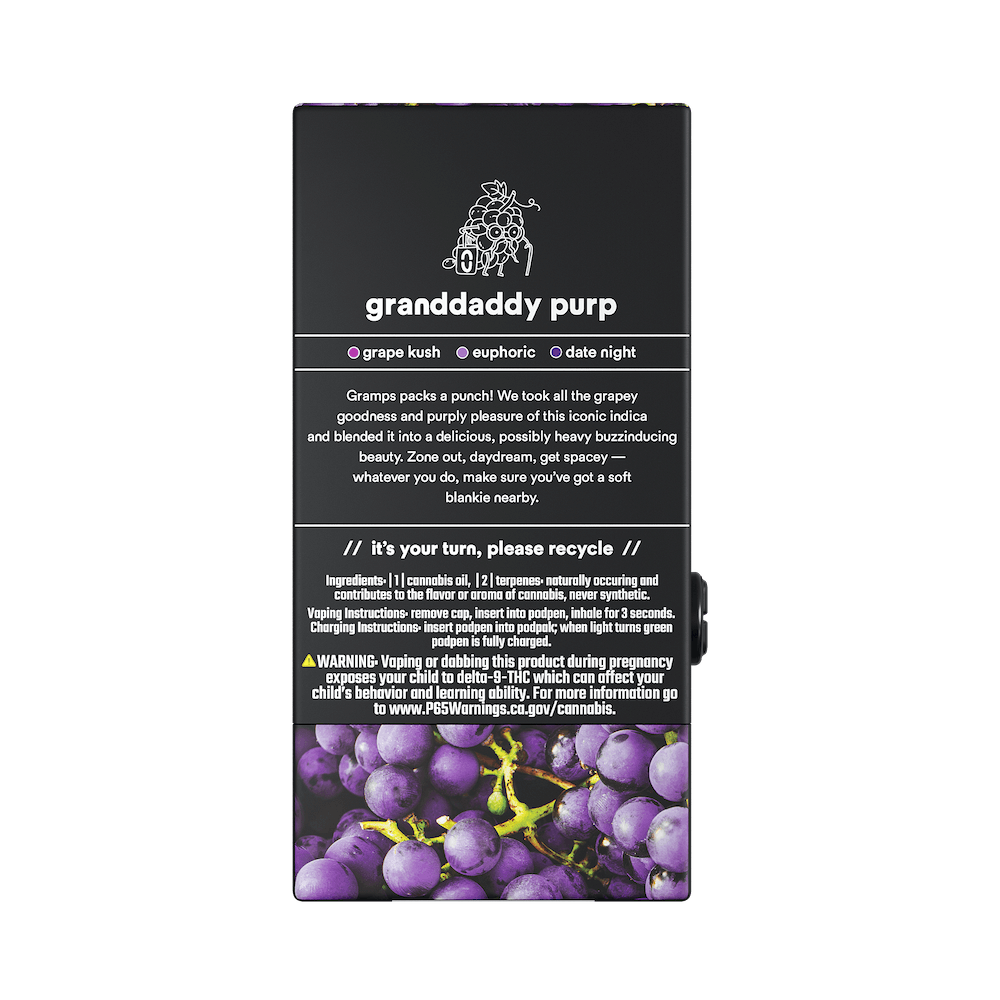 turn — Granddaddy Purple