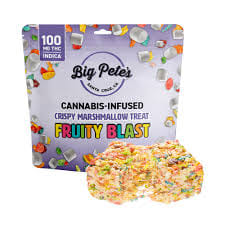 Indica Fruity Blast Crispy Marshmallow Treat | 100mg