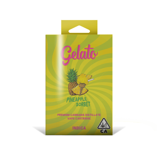 Gelato — Pineapple Sorbet