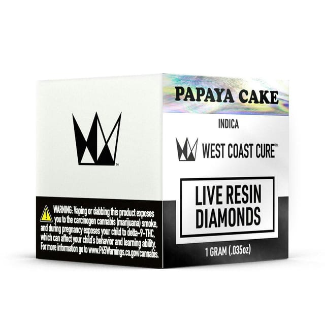 Papaya Cake | Live Resin Diamonds